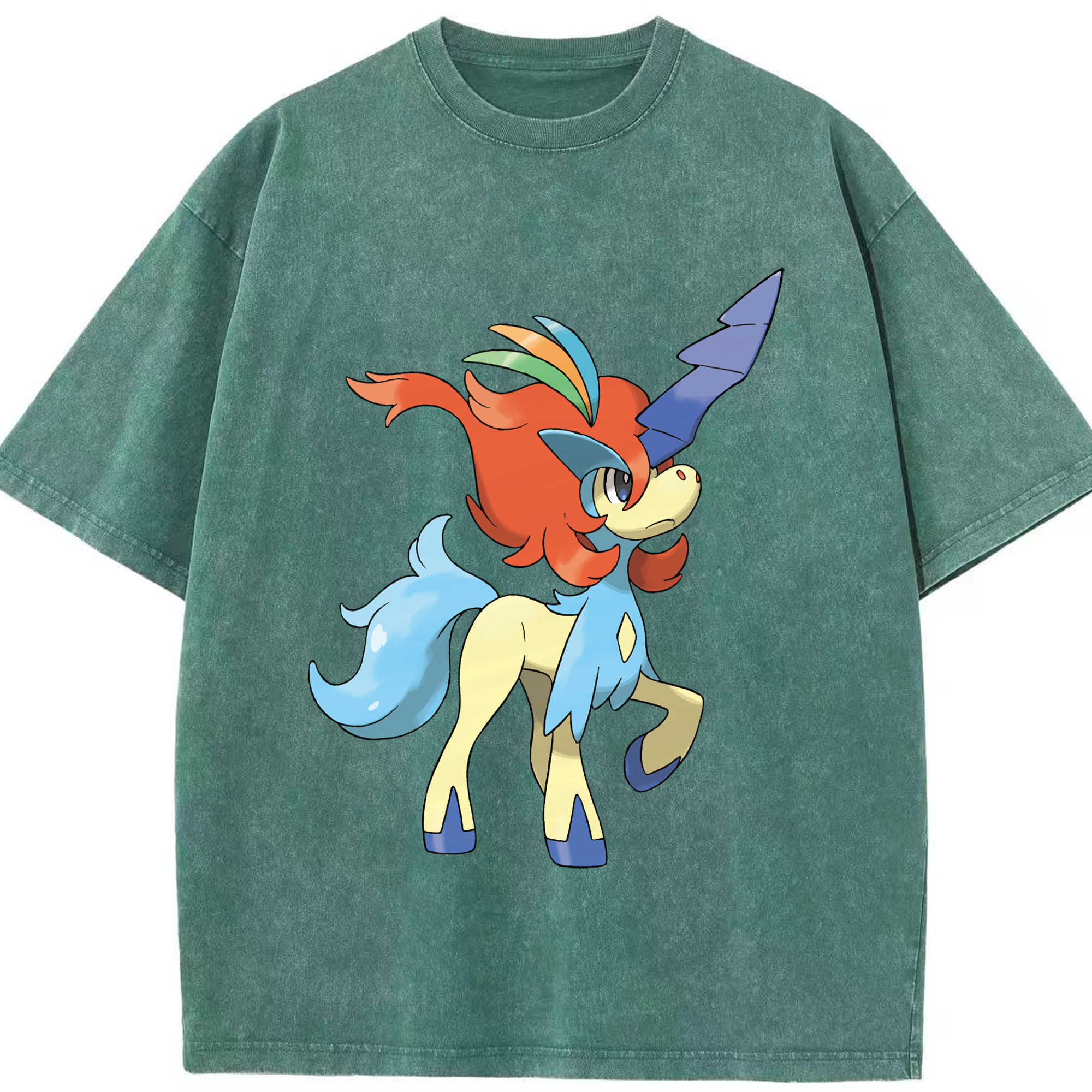 （画像用） ポケットモンスター Pokémon 綿100% ヴィンテージ風 半袖Tシャツ（フロントプリント）